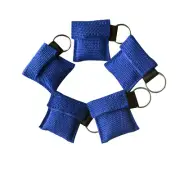 10pcs First Aid CPR Mask Pocket CPR Face Shield With One Way Rescus