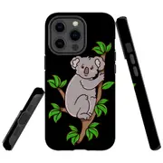 For Apple iPhone 13 Pro Max Case, Armour Back Cover, Koala Illustration