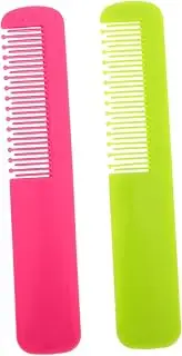 LRXIYODE 2Pcs Brush and Comb Round Tooth Design for Gentle Hair Care Safe Material for Newborn and Grooming for and Scalp Massage