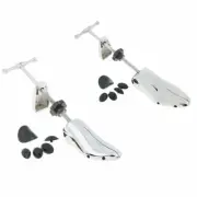 Professional 2 Way Shoe Stretcher, Tough Aluminum Shoe Trees, Adjustable Width F