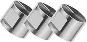 Gadpiparty 3Pcs Burner Control Knobs Replacement for Gas Stove Durable Oven Knobs Fit for Cooktop Range Easy Installation Reliable Kitchen Accessories