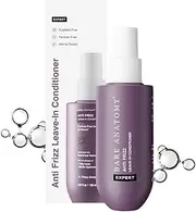 Bare Anatomy Anti Frizz Leave In Conditioner | Deep Conditioned Frizz Controlled Hair For 24 hrs | For Dry & Frizzy Hair | For Women and Men | Get Smoother, Healthy & Glossy Hair | 150ml