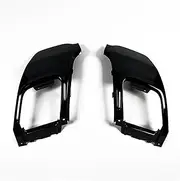 ATATANN 1Pcs Rear Bumper Tail Throat Exhaust Pipe Trim Compatible for Land Rover Range Rover Evoque 2010 2011 2012 2013 2014 2015 2016 2017 2018 Anti-Collision Automotive Modification(Left Side)