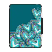 iPad Pro 12.9-inch (5th/6th gen) Impact Folio Case Corazon de Fer in Teal