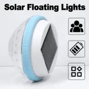 Solar Floating Pool Light Rechargeable Led Outdoor Lamps Floats Lamp Waterproof