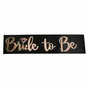 Black Bride To Be Team Bride To Be Sash Sashes Hens Night Party Wedding Bridal 18 Types Bridesmaid