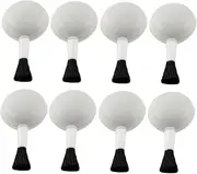 OSALADI 8pcs Cleaning Brush Dust Cleaner for Lens Air Duster Blower for Camera Lens Mini Air Blower Camera Lens Blower Brush Dust Cleaner Air Cleaning Cleaner Abs White