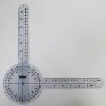 透明 尺子 測量尺 測量 測量尺關節活動角度量器專業尺ROM尺康復畫圖