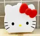 【震撼精品百貨】Hello Kitty_凱蒂貓-三麗鷗 Hello Kitty日本SANRIO三麗鷗KITTY日本造型矽膠零錢包-紅*78030