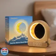 Epochleno Sunrise Alarm Clock, White Noise Machine and Meteor Moonlight - 10