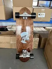 Surf Land Skateboard CX4 CX7 Maple Single Kick Carving Skate Board Longboard Pumping Cool Side Sport Street Outdo