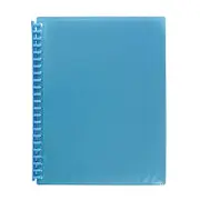 Marbig Clearview Refillable D/Book 20Poc Trans Mar