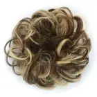 Curly Synthetic Ponytail Scrunchie Chignon Elastic Hair Bun Updo Hairpiece
