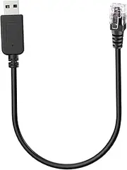 Jsvecip Radar Detector Cable, USB to RJ11 Plug Cable,for Escort Radenso XP Uniden Beltronics Cobra Whistler Radar Detector,Replacement Power Cable for Radar Detectors (RJ11-1.6ft)