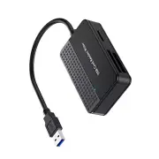 USB 3.0 4 in 1 Card Hub Adapter Multi Slot Memory Card Reader For SD/SDHC/SDXC