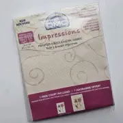 DMC Impressions Printed Needlework Cross Stitch Fabric 14 Count 14"x18"