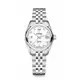 TITONI 瑞士梅花錶 23909S-063 空中霸王雙色經典機械腕錶/白面 27mm