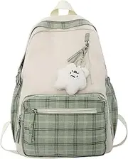 [Generic] Backpack | Harajuku Style Backpack - School Bag the Good For Birthdays, Christmas, and School Days, Good Choice For Sufficient Pocket Design Middle School and College Students