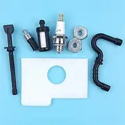 Air Oil Fuel Filter Line Hose Spark Plug Bar Nuts For Stihl MS180 MS170 017 018 MS 170 180 Chainsaw