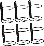 Modern Metal Wine Rack Display 6pcs Red Wine Bottle Holder for Kitchen Restaurant