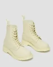 NEW Dr. Martens Women's 1460 Pascal Mono Boot size US 8 Toile cream color
