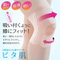 在飛比找PChome24h購物優惠-【日本Alphax】日本製 醫護超彈性護膝固定帶一入