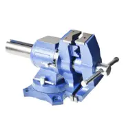 6 Inch Bench Vise 360° Swivel Locking Base Heavy Duty Multi-purpose Vise