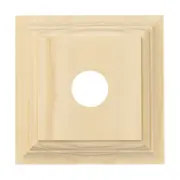 5421 Switch Socket Block Classic Single Pine H90xW90mm