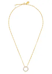 V BY Laura Vann Luna 18kt Gold-plated Necklace One Size