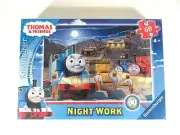 Thomas & Friends Night Work Glow-in-The-Dark Puzzle 60-Piece Ages 4+ Sealed New