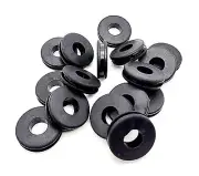 Rubber Cable Grommets for 1" Panel Hole with 1/2" ID for 1/8" Thick Firewall