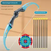 52 Cm Bow and Arrow Toy Set for Children Archery Practice Outdoor Shooting Toy