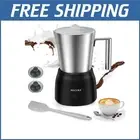 Electric 1500W Milk Frother - Non-Stick Detachable Jug for Effortless Foaming