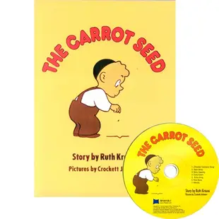 The Carrot Seed (1平裝+1CD)(韓國JY Books版) 廖彩杏老師推薦有聲書第2年第4週/Ruth Krauss【三民網路書店】