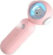 Gogogmee 1Pc Mini Humidifier Nano Spray Moisturizer for Skin Care Portable Handheld Water Replenisher Pink for Essential Oils and Toners Enhances Indoor Comfort
