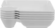 Mikinona Sushi Chips Plate Pcs Dumpling Serving Platter Plate Sauce Compartment Australian Style
