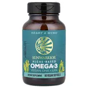 Sunwarrior, Algae-Based Omega-3, Vegan DHA + EPA, 60 Vegan Softgels