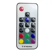 RGB Led Light Strip Controller 17 Key RF Wireless Remote DC 5-24V USB Connector
