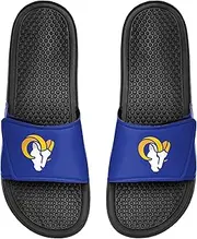 Forever Collectibles NFL Mens NFL Team Cropped Big Logo Slide Flip Flop Sandals
