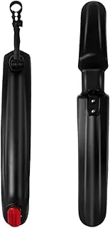 Rear Mud Guard - 276G Rain Guard | Quick Release Bike Mudguard | Waterproof Rear and Front Reflective Protector for Rain Protection