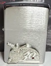 Rare Gundam 30th Anniversary Zippo - Anime Collectible