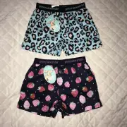 New Kids Peter Alexander Jnr Boxer Shorts Size 2 Rrp $29.95 Each