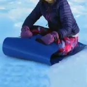 Snow Board Mat Roll up Foldable Winter Toy Sand Sled Snow Sled Flying Carpet