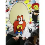 DTF T 恤絲網印刷貼紙 LOONEY TUNES SERIAL IMAGE YOSEMITE SAM 人物帽子手提包