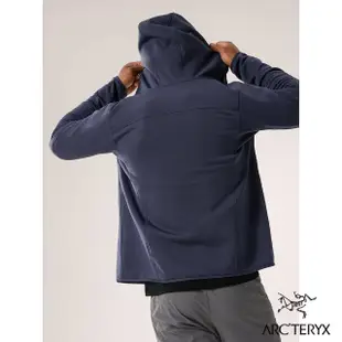 【Arcteryx 始祖鳥】男 Kyanite 刷毛外套(黑寶石)