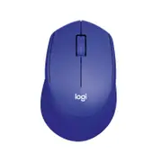 Logitech 910-004915 M331 Silent Plus Wireless Mouse Blue - Advanced Right-hand comfort