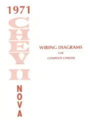 CHEVY II/NOVA 1971 Wiring Diagram 71