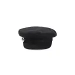 [Roger Vivier] Roger Vivier-Black Broche Sailor Wool Hat-Donna M OS