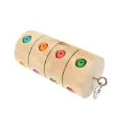 Bird Bite-Resistant Toy Parrot Educational Foraging Toys Chirping