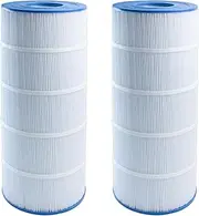 Pool Filter Cartridge (2-Pack) | Compatible with Hayward C1200, Star Clear Plus C12002, PA120-M, Unicel C-8412RA, Filbur FC-1293, Porpoise PP-B2, AK-7005 | 120 Sq. Ft. | 23 1/4" x 8 15/16" | 4"